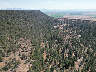 #10: View South, from 120m above the point