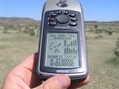 #6: GPS reading at the confluence of 37 North 103 West.