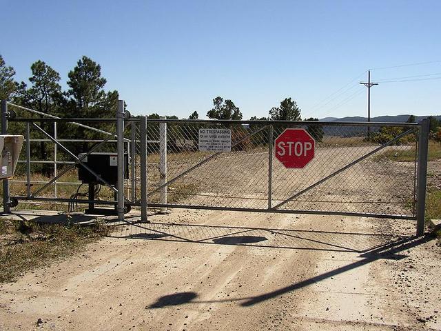 Vermejo Park Ranch Main Gate