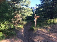 #2: Southern terminus of the San Carlos Trail, a quarter mile SSW of the confluence