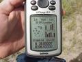 #3: GPS reading at the confluence.