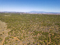 #8: View North (towards the La Sal Mountains), from 120m above the point