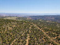 #9: View East, from 120m above the point