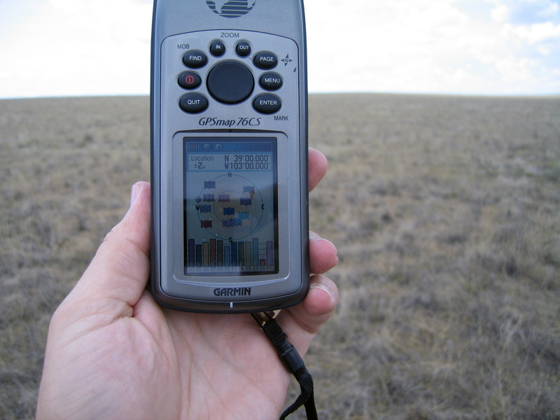 GPS position.