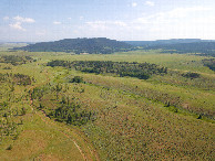 #10: View South, from 120m above the point