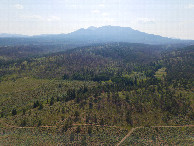 #11: View West (towards the Buffalo Peaks), from 120m above the point