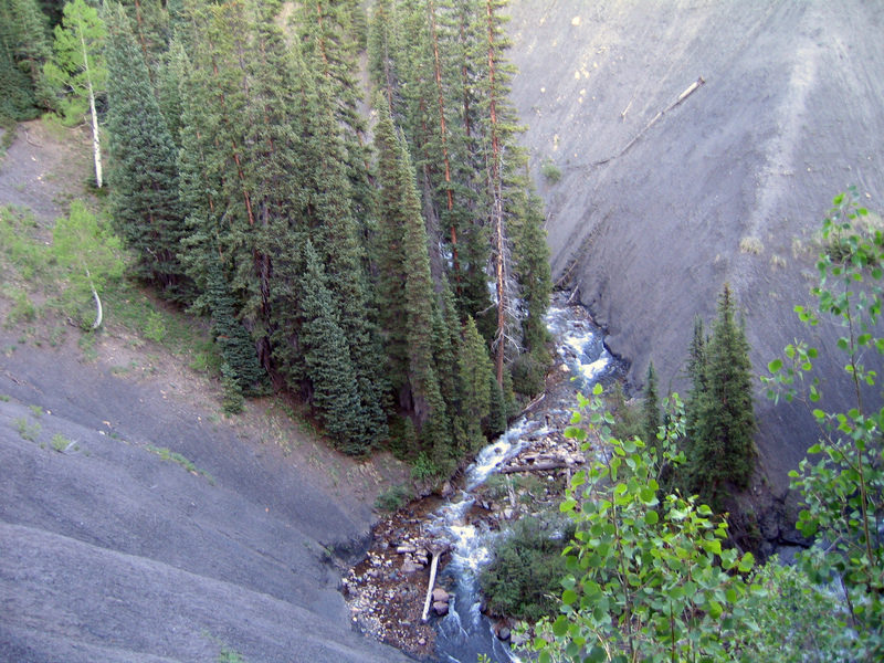 Enroute overlooking Rustler's Gulch.