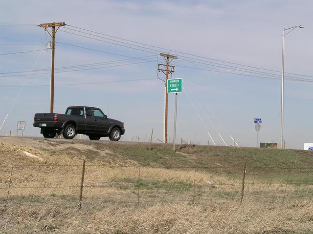 Looking northeast to the intersection of State Route 7 & County Road 7