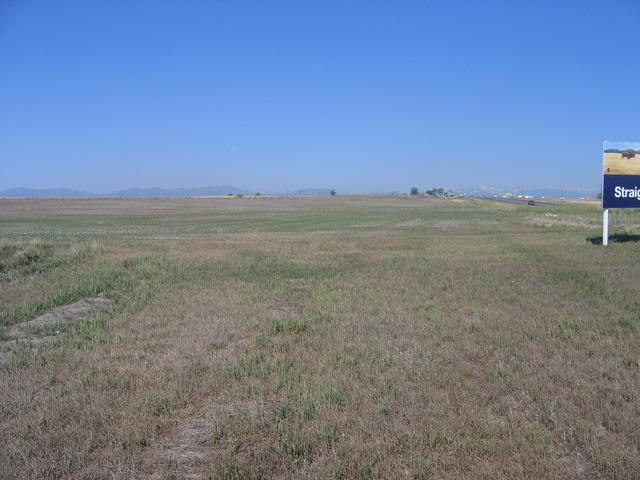 Looking to the West from the confluence