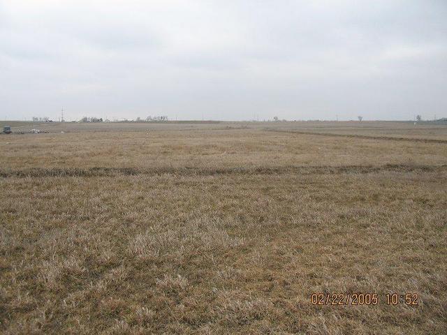 Looking south toward confluence