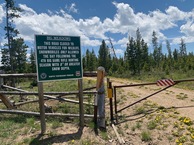 #12: “Big Meadows” - where Road 55 is closed to motor vehicles.  I parked here, and mountain biked the rest of the way.