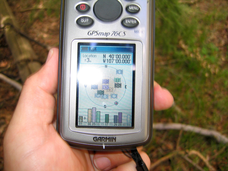 GPS position