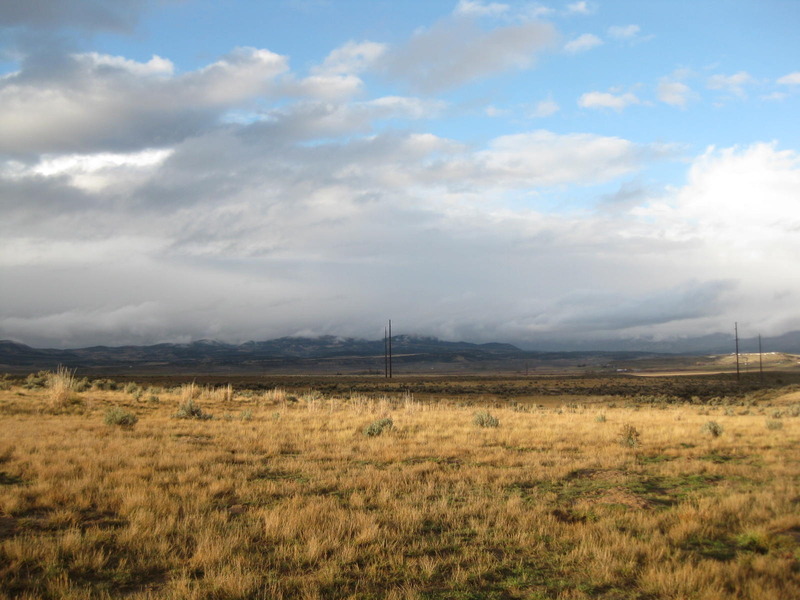 View to the north