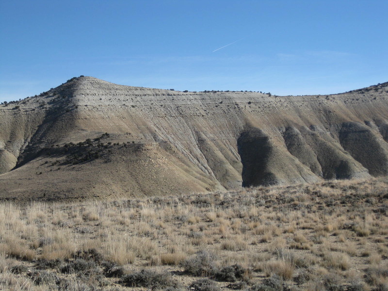 View to the east