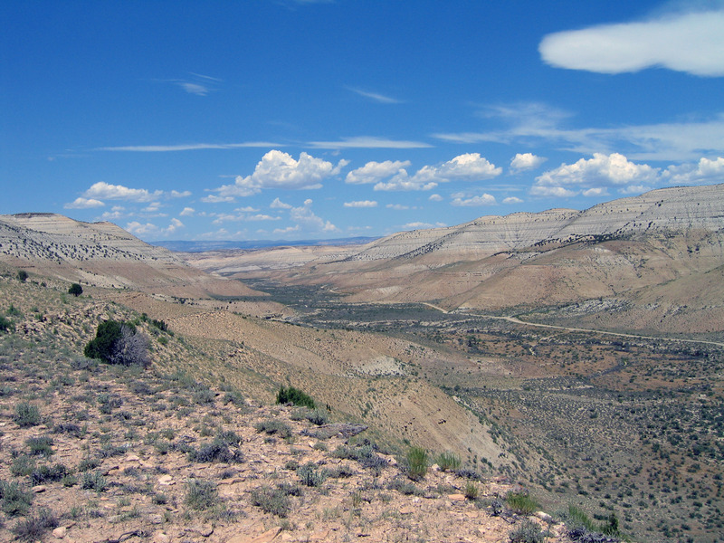 View north taken slightly east of zeropoint