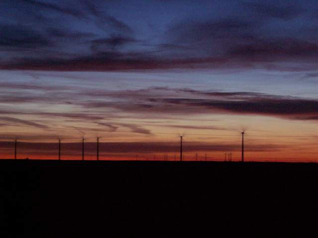 Wind Farm by Dawn-A Good Wind