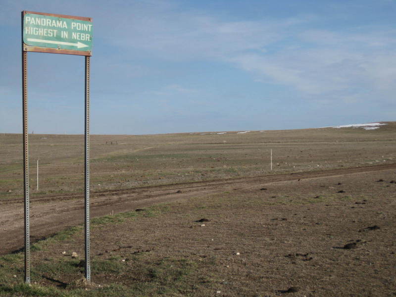 On the way to Panorama Point, Nebraska's highest point