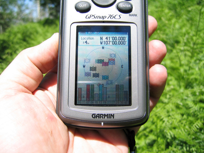 GPS position