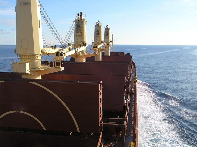 Steaming south along the coast of Florida