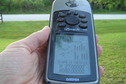 #2: GPS reading at the confluence point.