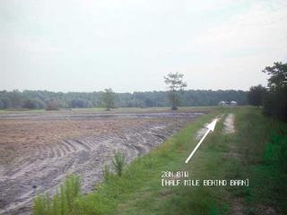 #1: Approaching a barn.