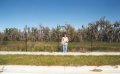 #2: Mom in front of the confluence, facing south.