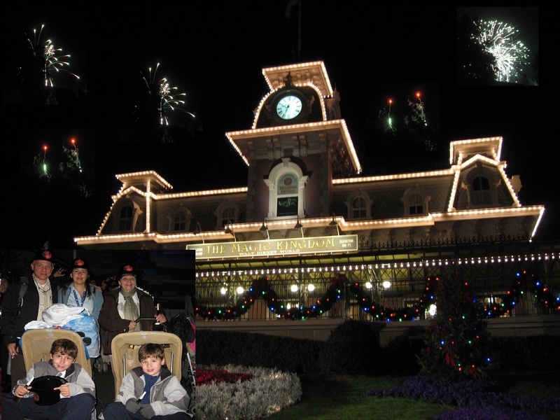 Happy New Year in Magic Kingdom - Orlando