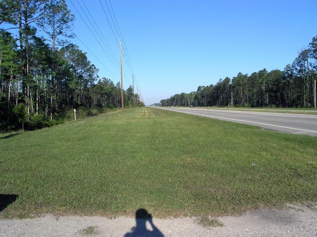 Highway 44 passes 1.4 km from the point