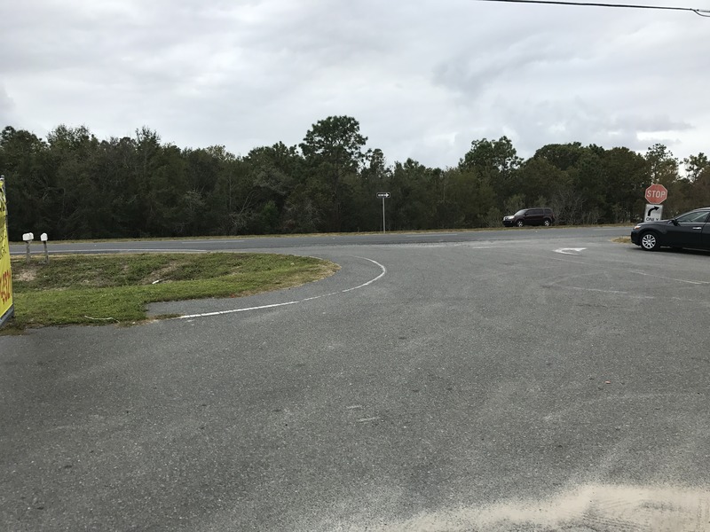 View to the south from the confluence point. 