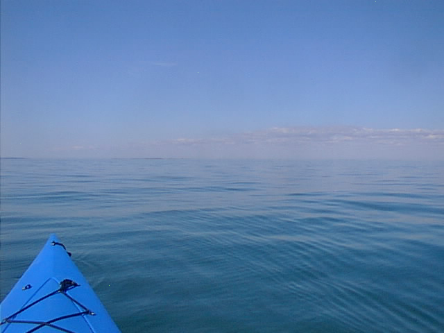 view north toward cedar key and islands