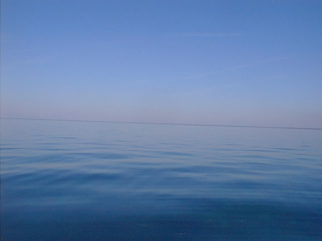 view north toward Wakulla County (land visible)