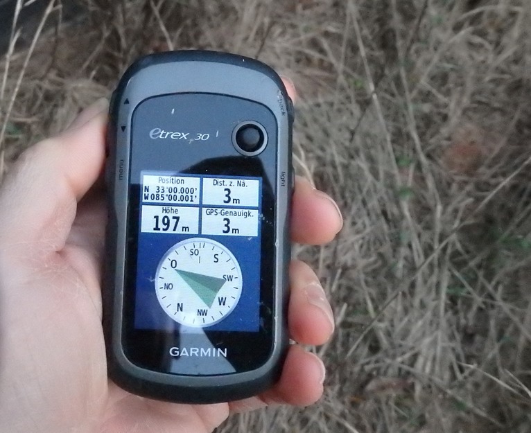 GPS reading