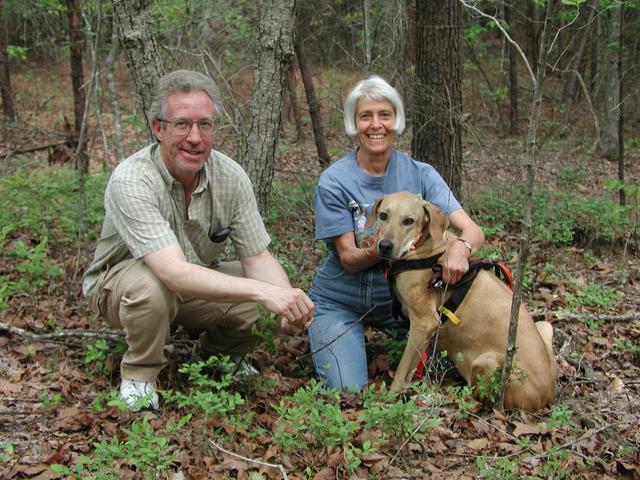 Jim, Bettylou and Rufi at their first conflunce point