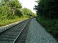 #5: the railroad tracks I walked along