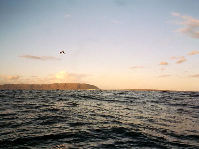 West (looking at Niihau)