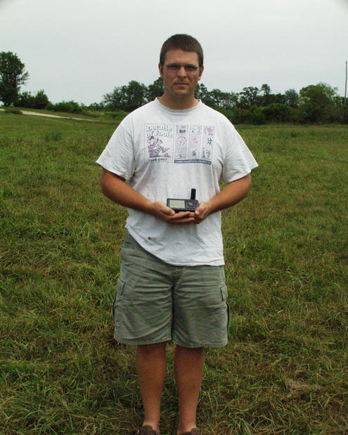 Curtis at the confluence point