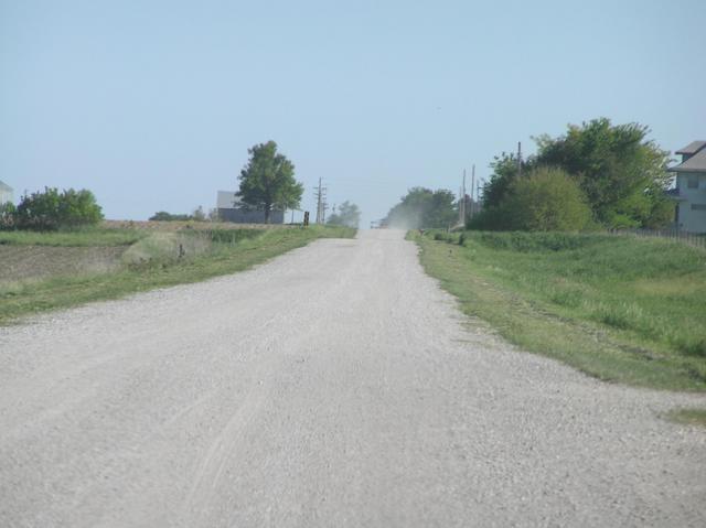 Nearest road to the confluence, 400 meters west.