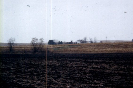 Looking North from the site