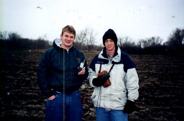 Adam and Matt Standing on 42N91W