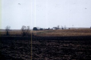 #1: Looking North from the site