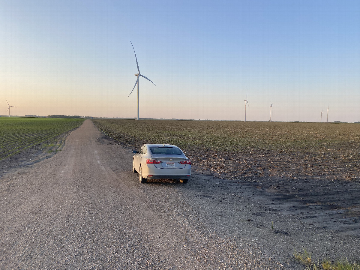 If you see a car parked in a field, it’s probably me doing some field work.