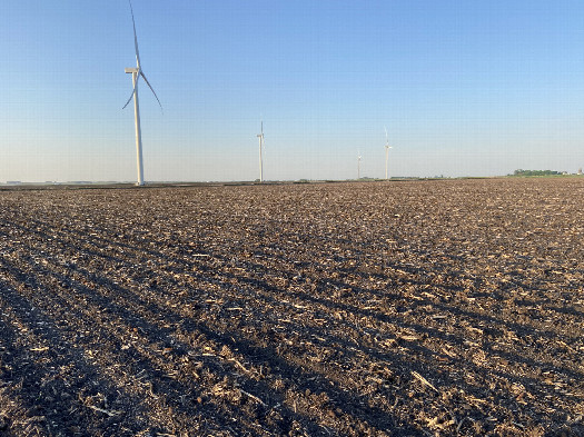 #1: View of the confluence in the foreground looking northeast. 