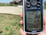 #7: GPS receiver at the confluence point. 
