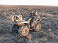 #2: Four Wheeler parked on the confluence of 42N117W