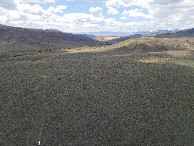 #10: View South, from 120m above the point