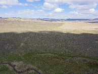 #8: View North, from 120m above the point
