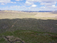 #8: View North, from 120m above the point