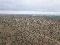 #9: View East, from 120m above the point