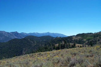 #1: View southwest into central Idaho from the hill