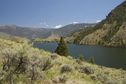 #7: Williams Lake, seen en route to the confluence point 